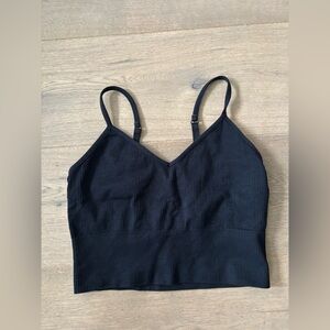 Zella sports bra w/o padding in black size m